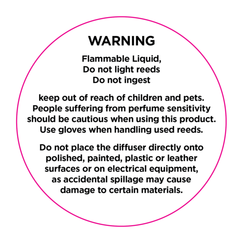 Reed Diffuser Warning Labels Mm Labels Online