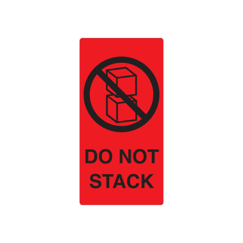 Do Not Stack Labels 75x150mm | Labels Online