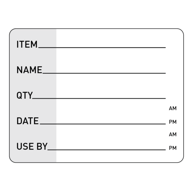 Item Use By Date Labels 65x50mm Permanent | Labels Online