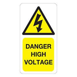 Danger High Voltage Labels | Labels Online