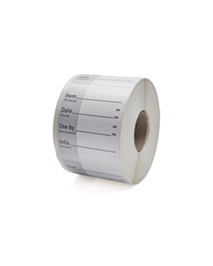 Use By Shelf Life Labels 50x50mm