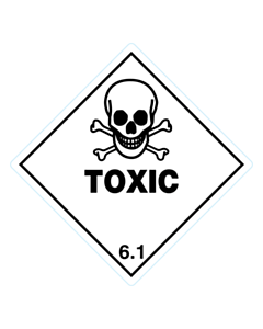 Toxic 6.1 Labels and Placards