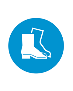 Wear Foot Protection Labels