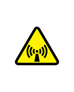 Non-Ionizing Radiation Labels 25x25mm