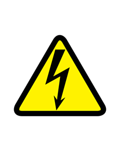 Electrical Warning Labels 50x50mm