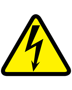 Electrical Warning Labels 100x100mm