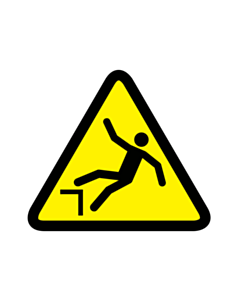 Drop or Fall Hazard Warning Labels