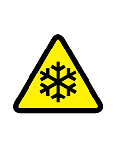 Low Temperature Hazard Warning Labels