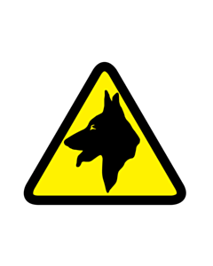 Guard Dog Warning Labels