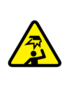 Overhead Obstacle Warning Labels