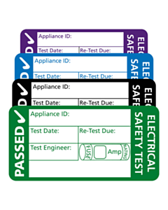 3rd Edition PAT Test Labels 50x25mm