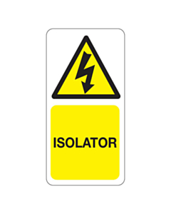 Isolator Labels