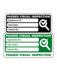 4th Edition Visual Inspection Labels 50x25mm