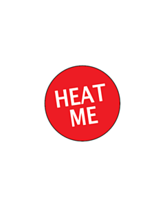 Heat Me Stickers 20mm