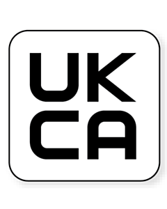 UKCA Labels 20x20mm