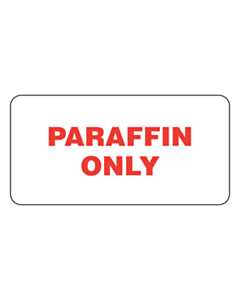 Paraffin Only Labels (50x25mm)