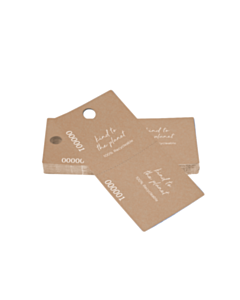 Kind to the Planet Recyclable Cloakroom Tags