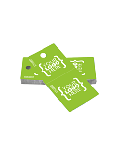 Recyclable Branded Cloakroom Tags