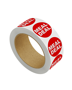 Meal Deal Stickers 25mm 