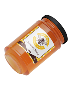 Personalised Sweet Honey Jar Labels 50x50mm