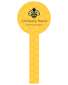 Personalised Honeycomb Jar Seal Labels