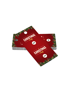 Christmas Party Cloakroom Tags