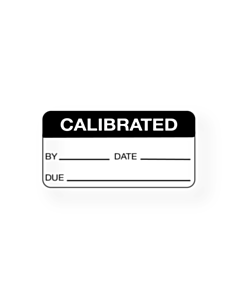 Calibration Labels 38x19mm