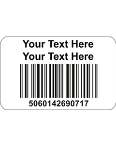 Custom EAN 13 Barcode Labels Paper 40x25mm