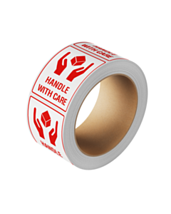 Handle With Care Labels 75x100mm