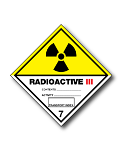 Radioactive III 7 Labels 