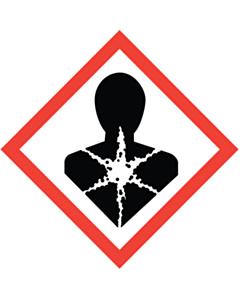 GHS & CLP Health Hazard Placard Labels 250x250mm