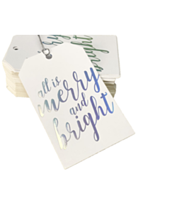 All is Merry & Bright Gift Tags 55x90mm
