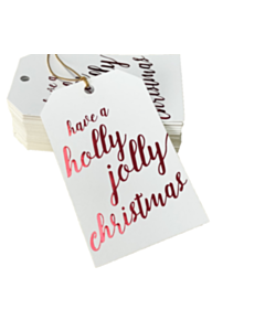 Have a Holly Jolly Christmas Gift Tags 55x90mm