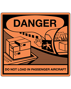 Cargo Aircraft Only Labels 120x110mm