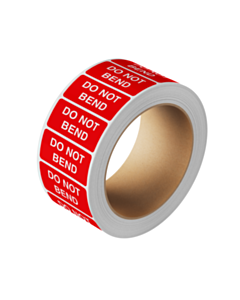 Do Not Bend Labels 50x25mm