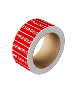 Fragile Stickers 50x25mm