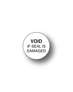 Void If Damaged Stickers 20mm