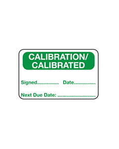 Calibration Labels 40x25mm