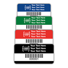 Custom Asset Labels 50x25mm