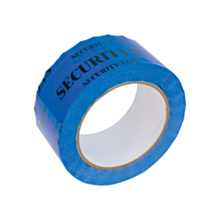 Tamper Evident Security Tape Blue