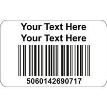 EAN Barcode Labels Paper 40x25mm