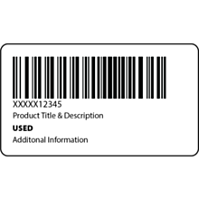 Amazon Barcode Labels 70x40mm