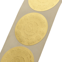 Embossed Stickers