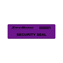 SafeGuard No Residue Seal Labels 100x25mm